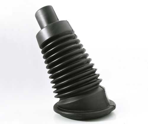 大型模塑橡胶换热器波纹管，用于防止粉尘污染换档齿轮组件
