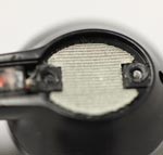 不锈钢编织丝网作为扬声器过滤器。